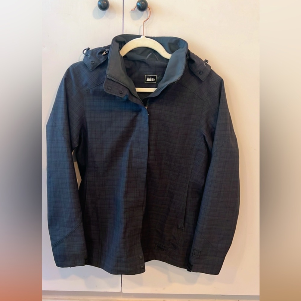 REI rain jacket